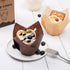 Nordic Paper 100pcs Large Brown Tulip Cupcake Liners for Baking, EU Parchment Paper Muffin Wrappers for Parties