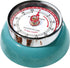 Zassenhaus Magnetic Retro Kitchen Timer - 60 Minute, 2.75-Inch, Teal