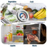 Twin Pack Fridge Freezer Thermometer for Monitoring Refrigerator Temperature - Stainless Steel