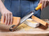 Deiss PRO Citrus Lemon Zester & Cheese Grater - Razor-Sharp Stainless Steel Blade, Dishwasher Safe