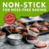 X-Large Parchment Baking Cups, Easy Release Non-Stick Paper, 30 Count, 2 Pack