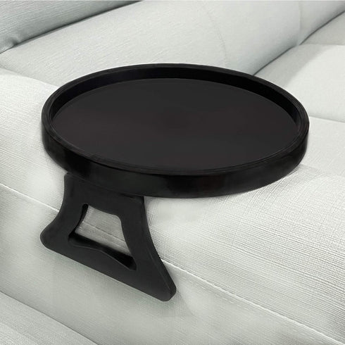 NDL Sofa Armrest Clip Table No-Slip Couch Tray for Drinks, Snacks, Remote,