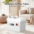 300 lbs, 17x13x13IN Storage Ottoman Cube, Small Ottoman with Storage with Thicker Furry Padded Seat. Folding Soft Fur