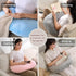 Reading Pillow for Gaming Reading Crochet, U Shaped Arm Support Pillow with Removable Cover Reducing Arching Neck