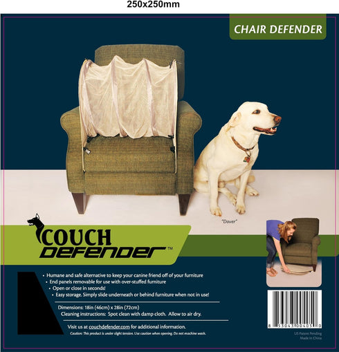 Chair Defender: Keep Pets Off Your Furniture! (Black)