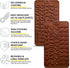 Anaeat Silicone Letter and Number Chocolate Molds, 2 Pack Alphabets & Numbers Candy Baking Mold for DIY Chocolates