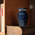 Small Blue Keepsake Cremation Urn for Human Ashes - Miniature Memorial Urns for Men or Women