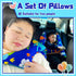 Ivtivfu H-Shape Car Seat Pillow for Kids (Blue Dinosaur), Kids Car Pillows for Sleeping, Child Car Sleeping Head