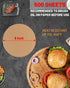 500 Pcs Parchment Paper Baking Sheets Round 6 Inch,Round Cake Pan Parchment liners,Baking Parchment Non-Stick Baking Parchment Paper Circles,Baking Air Fryer Steaming Bread Cup Cake(Brown-6")
