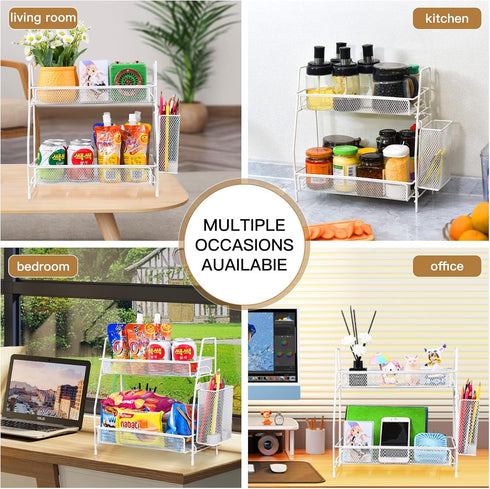 Countertop counter, counter LEMIKKLE organizer for bathroom bathroom organizers and storage, spice rack organizer