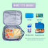 Wildkin Day2Day Kids Lunch Box, Insulated & Easy Access for School & Travel - Shark Attack