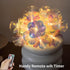 13ft 20 YOLIGHT Fiber Optic Flower String Lights Battery Operated with Timer, LED Flower Garland Lights Fairy Decor
