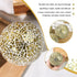 HAKACC 5PCS Decorative Glass Orbs, 3.14inch Mosaic Sphere Balls for Bowls, Vases, Dining Table Home Decor, Wedding