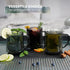 500ml ovalware Double Wall Glass Coffee Mugs, Single Lip Mugs Made of Durable Borosilicate Glass, Insulated Coffee Mug