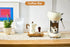 8.5" Counter, 8.5" 4.0" 1.57") X-Small Acacia Wood Riser Pedestal Stand, Farmhouse Bathroom and Kitchen Sink Decor
