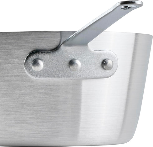 3.75 Quart Heavy-Duty Aluminum Tapered Sauce Pan, Winco, 3mm