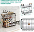 2 2 Countertop Counter ANTOPY Tier Fruit Basket with Banana Hangers, Fruit Vegetable Basket Bowl for Kitchen Metal Wire