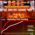 ATHCOHT 400W 60 12000H Bulb 2 Heat Lamp for Chickens Upgraded Large Chicken Coop Brooder Heater Carbon Fiber Waterproof