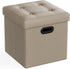 SONGMICS Mazie Collection - 15 Inches Ottoman with Storage, Footstool, Storage Ottoman