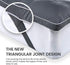 SLEEP ZONE Twin Mattress Topper Cooling Pad Cover, Fluffy Down Alternative, 8-21 Inch Deep Pocket, Twin Gray