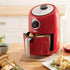 DASH Compact Air Fryer Oven Cooker, 2 Quart - Red with Temperature Control & Recipe Guide
