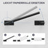 SUS304 Paper Towel Holder Under Cabinet, Self Adhesive or Wall Mounted Stainless Steel Paper Towel Holder for Kitchen