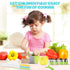 FGASIDYO 16PCS Set 3 Montessori Kitchen Tools Cookware Baking Toy, Toddler Baking for Real Cooking includes Serrated