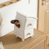 Creative Cabinet-Shaped Storage Box with Arms, Funny Decorative Organizer for Desk, Cute Mini Drawer Box for Office