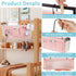 Loghot Bedside Caddy/Bedside Storage Bag Hanging Organizer for Bunk and Hospital Beds,Dorm Rooms Bed Rails,Can be