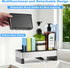 Ouletoy Countertop Kitchen Sink Caddy Organizer, Stainless Steel Sponge Holder, Kitchen Caddy Sink Organizer with Dish