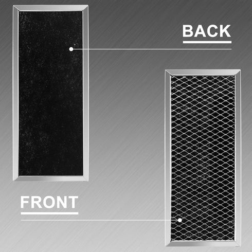 AMI PARTS JX81H Microwave Charcoal Filter Compatible with G.E Microwave Vent Filter (2-Pack)