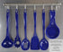 Reston Lloyd 100% Melamine Kitchen Utensil Set - Non Scratching Ladle, Spoon, Slotted Spoon, Spatula