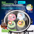 6Pcs Regular Mouth Mushroom Liquid Culture Lid, Mason Jar Lid with PTFE Syringe Filter for Mushroom Growing