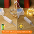 8 (5M/16FT Lakumu LED Fairy Lights Battery Operated, Rechargeable String Lights with Modes & Timer, TypeC, Waterproof