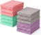 Homaxy 12 Pack Dish Towels for Kitchen, Super Soft and Absorbent Coral Velvet Dish Cloths, 10 x 20 Inches