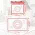 Daixers Set 2,Large 24" 16" 16" 12" Silicone Baking Mats of x Small x Non Stick Non Skid Pastry-Mat with Measurements