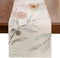 ARBINSON Watercolor Floral Spring Table Runner 13 x 108 Inch, Art Flowers Summer