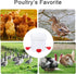 Darcvds 8 Packs Professional Chicken Waterer Cups, Large Chicken Water Feeder, Tee Fittings Poultry Waterer Suitable