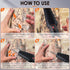 1 Pack Handheld Chicken Plucker, Electric Quick Poultry Plucker Machine for Removing the Pin Feathers, Portable