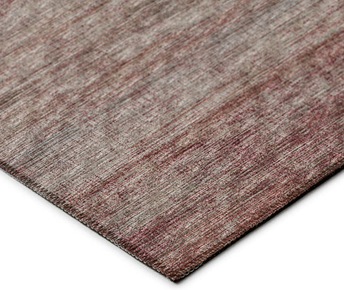 Marston 1'8" x 2'6" Transitional Burgundy Area Rug, Stain Resistant, Machine Washable, Non-Shedding for Bedroom, Living