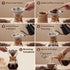 304 Set (34oz AGOGO Pour Over Coffee Maker Glass - Barista Kit with Stainless Filter for Home, Office, Camping, Cafes