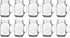 Set 10 16 Oz. Glaver's of Ice Cold Mason Drinking Glasses With Handles. Quality Refreshing Ice Cold Embossed Logo Jars