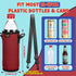 16.9 oz 16 17 18 oz 2 Desing Wish Portable Plastic Bottles Insulators Sleeves Beverage Bottle/Can Sleeves Holder