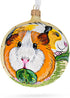 Adorable 4 Inches Guinea Pigs Glass Ball Christmas Ornament