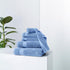 6 Set, 100% 16"x27"(Blue) Classic Turkish Towels CTT - Premium Piece Hand Towels Turkish Cotton, Quick Dry & Comfy
