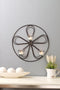 13.5 Inch Hosley Large Floral Wall Sconce Diameter Tea Light Candle Holder LED Farmhouse Ideal Gift for Weddings