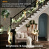 66ft 200 120+ Dimmable 4th Brizled Color Changing RGB Christmas Lights, LED Red White Blue String Lights Music Sync