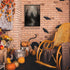 WBSTGUE Dark Academia Wall Art, Gothic Halloween Poster, Vintage Haunted House Canvas Prints, 16x24inch Unframed