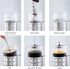 OVENTE French Press Coffee Maker, 34 Ounce, Stainless Steel Filter System, Borosilicate Glass