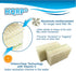 HQRP 2-Pack Wick Filter - Compatible with Emerson Kenmore HDC-1, fits HD07W, HD08W, HD12W Series